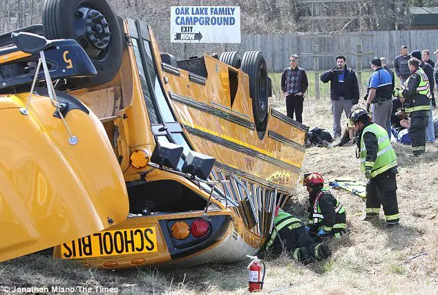 school bus accident