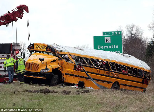 school bus accident