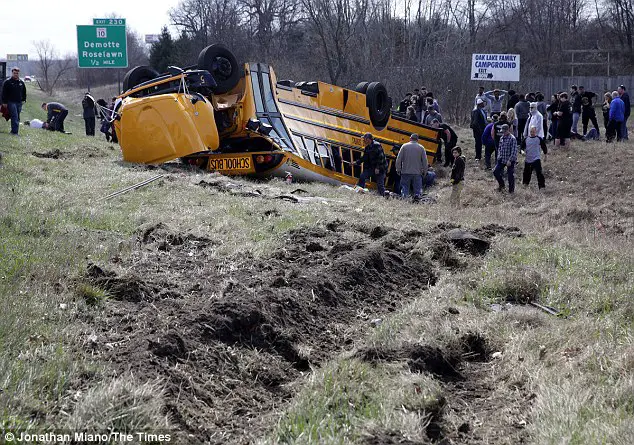 school bus accident