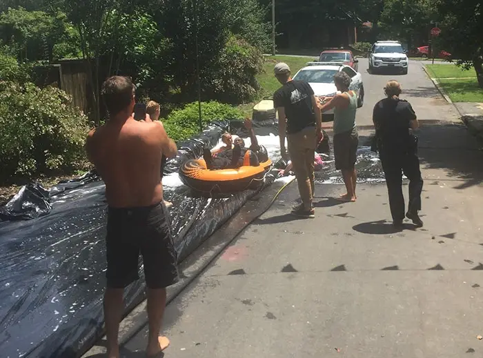 illegal slip 'n' slide