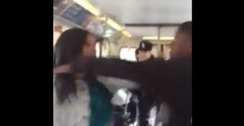 Teen Harasses Woman On The Subway Then Starts Screaming In Pain For His ...