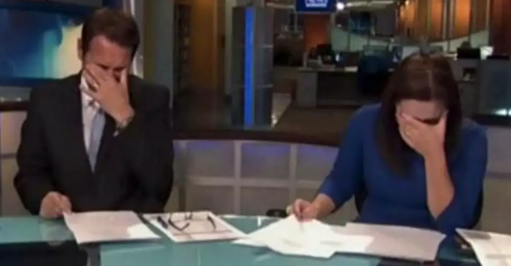 Here's The Blooper That Had These Anchors Laughing So Hard They Couldn