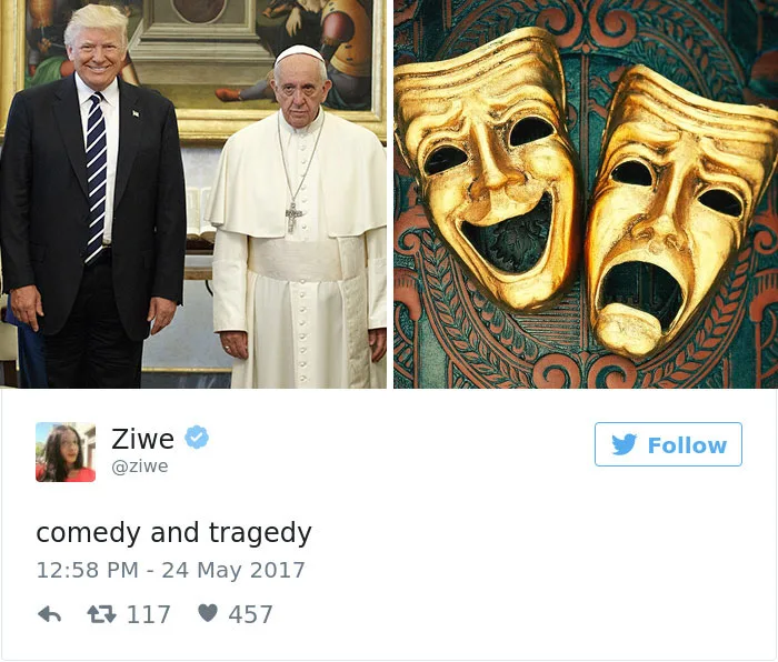 Pope meets Trump