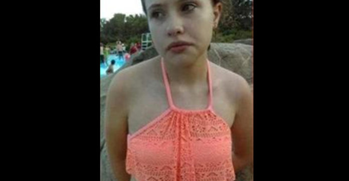 Girl Refused Access To Water Slide Because Of What Was Sticking Out From Under Her Top Photo 